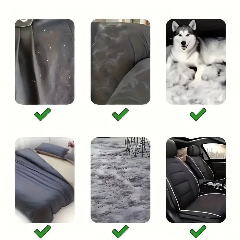 Double-Sided Manual Dust Brush