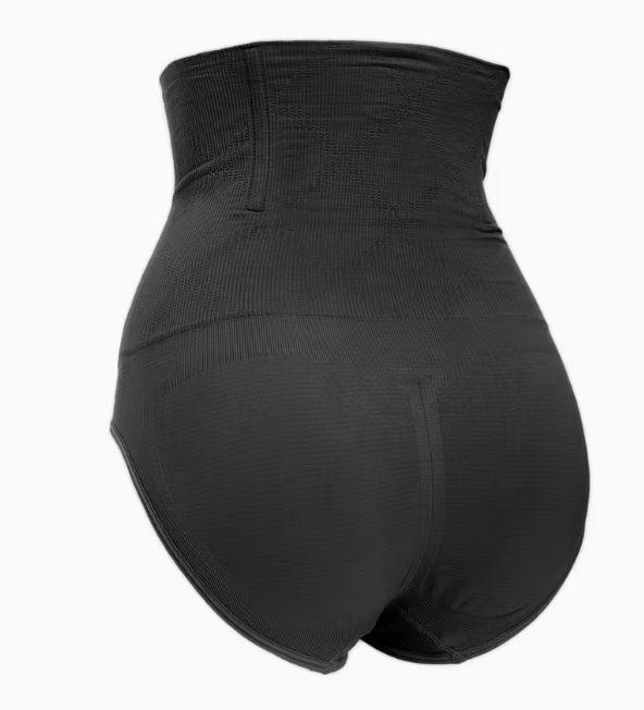 Black Women's High-Waisted Shaping Underwear