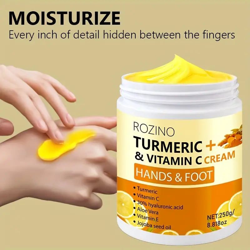 ROZINO Turmeric & Vitamin C Hand & Foot Cream