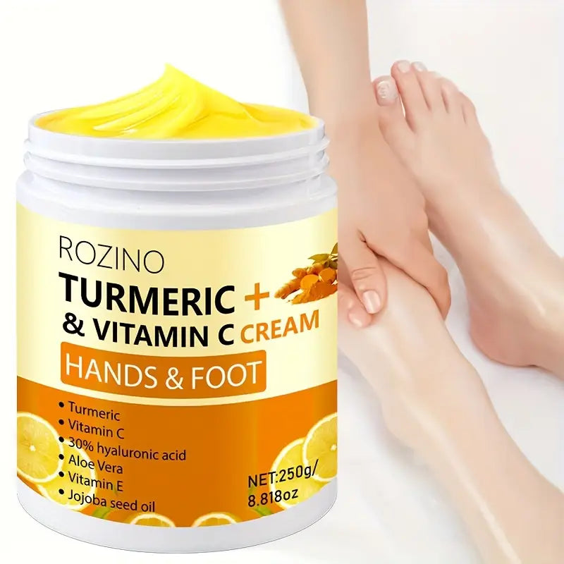 ROZINO Turmeric & Vitamin C Hand & Foot Cream